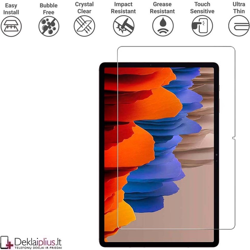 Planšetės ekrano grūdintas stiklas (Samsung galaxy Tab S7 Plus (T970/T976)/Tab S8 Plus (SM-X806)/S7 FE (T730/T736)/Tab S9 Plus/Tab S10 Plus Planšetės ekrano grūdintas stiklas (Samsung galaxy Tab S7 Plus (T970/T976)/Tab S8 Plus (SM-X806)/S7 FE (T730/T736)/Tab S9 Plus/Tab S10 Plus